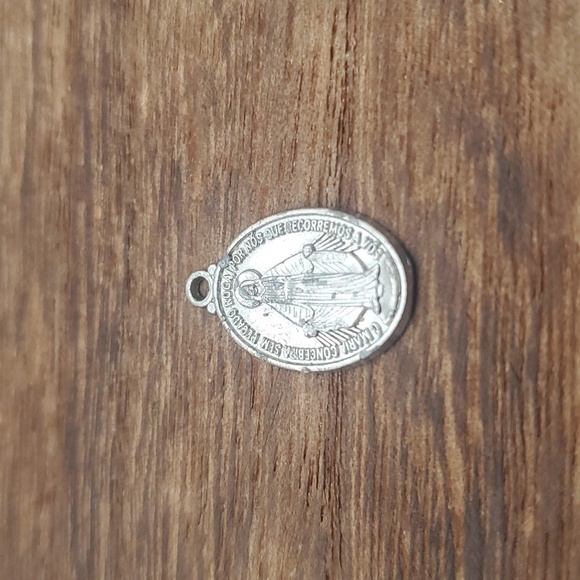 Mother Mary‎ religious token pendant